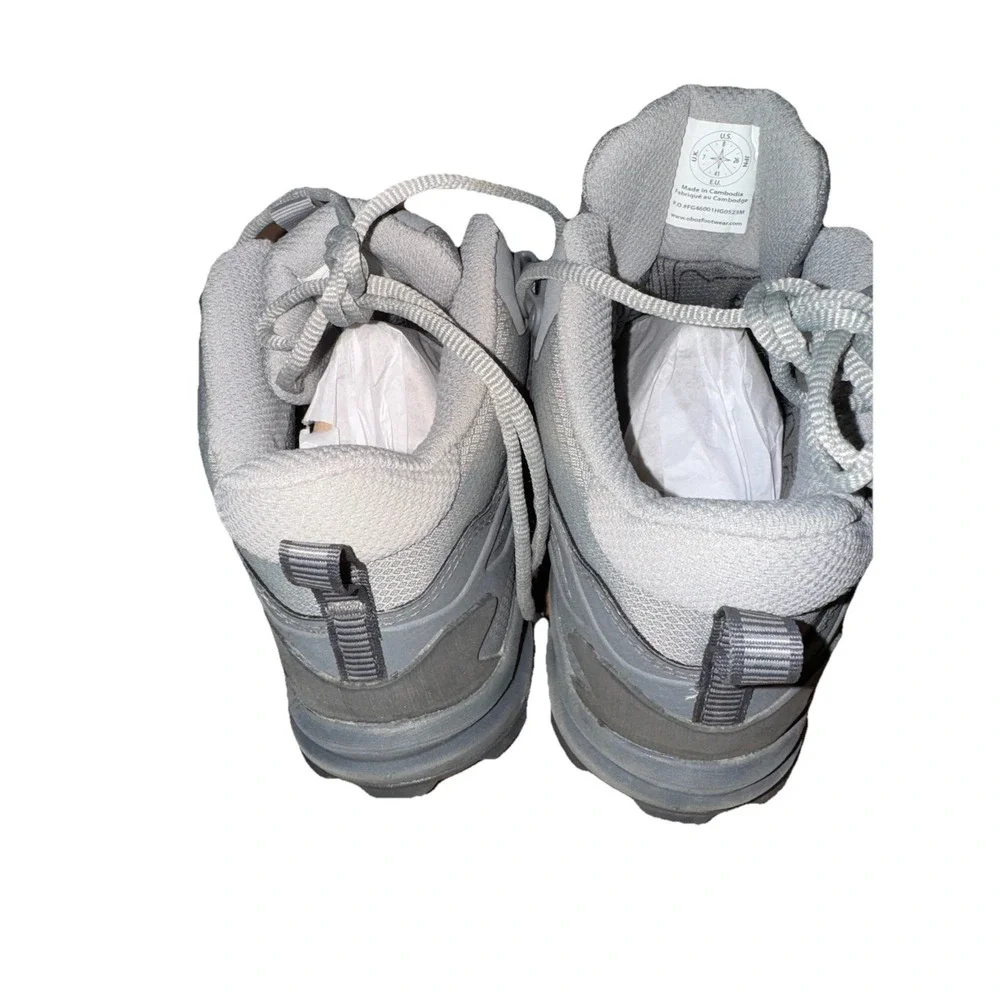 Oboz Men's Katabatic Mid B-DRY Hazy Gray Waterproof Trail Boots‎ Sz 8